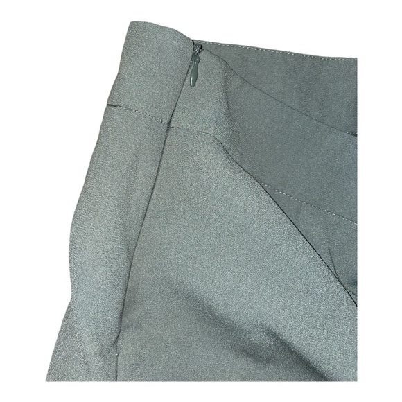 Forever 21 Green Khaki Mini Skirt, Size S, Back Zipper, Casual/Workwear - Picture 7 of 7